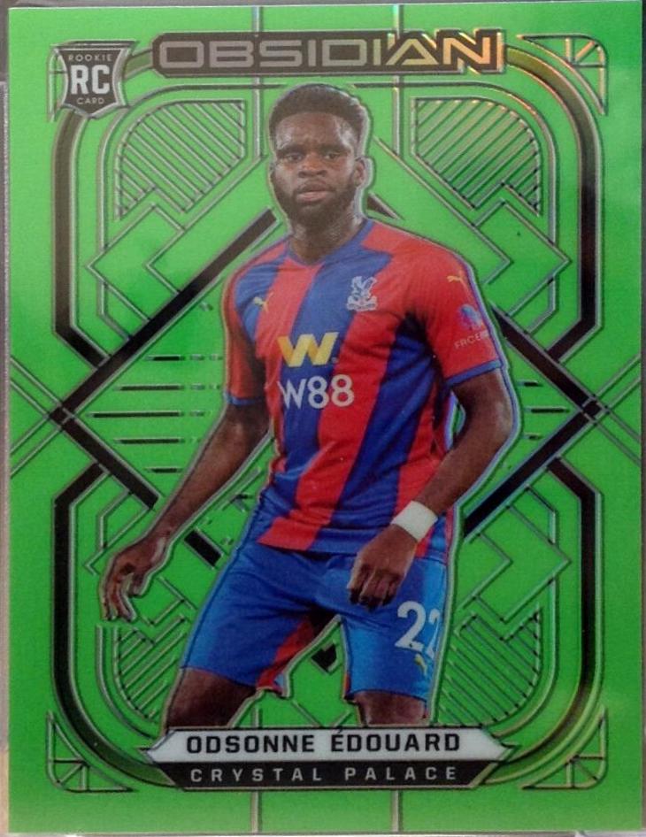 Odsonne Edouard [Electric Etch Neon Green Flood] #159