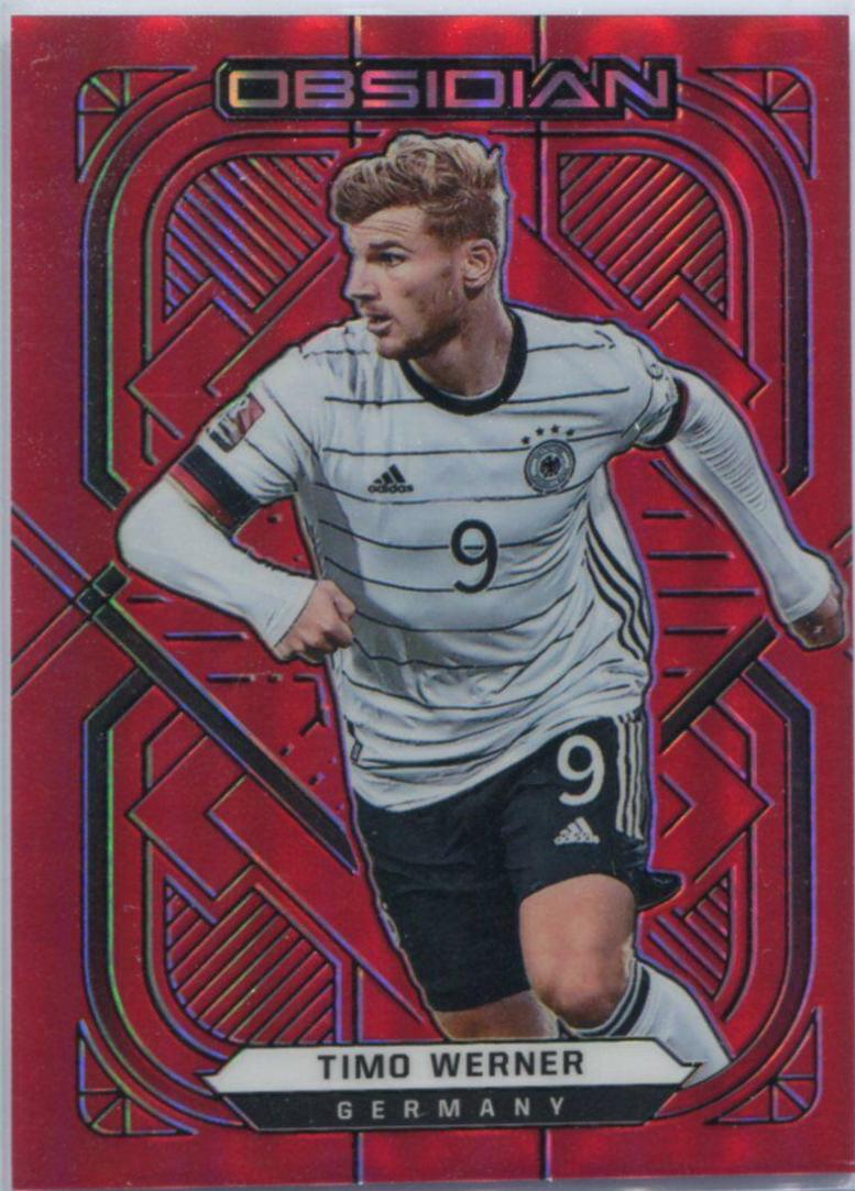 Timo Werner [Electric Etch Red Flood] #14