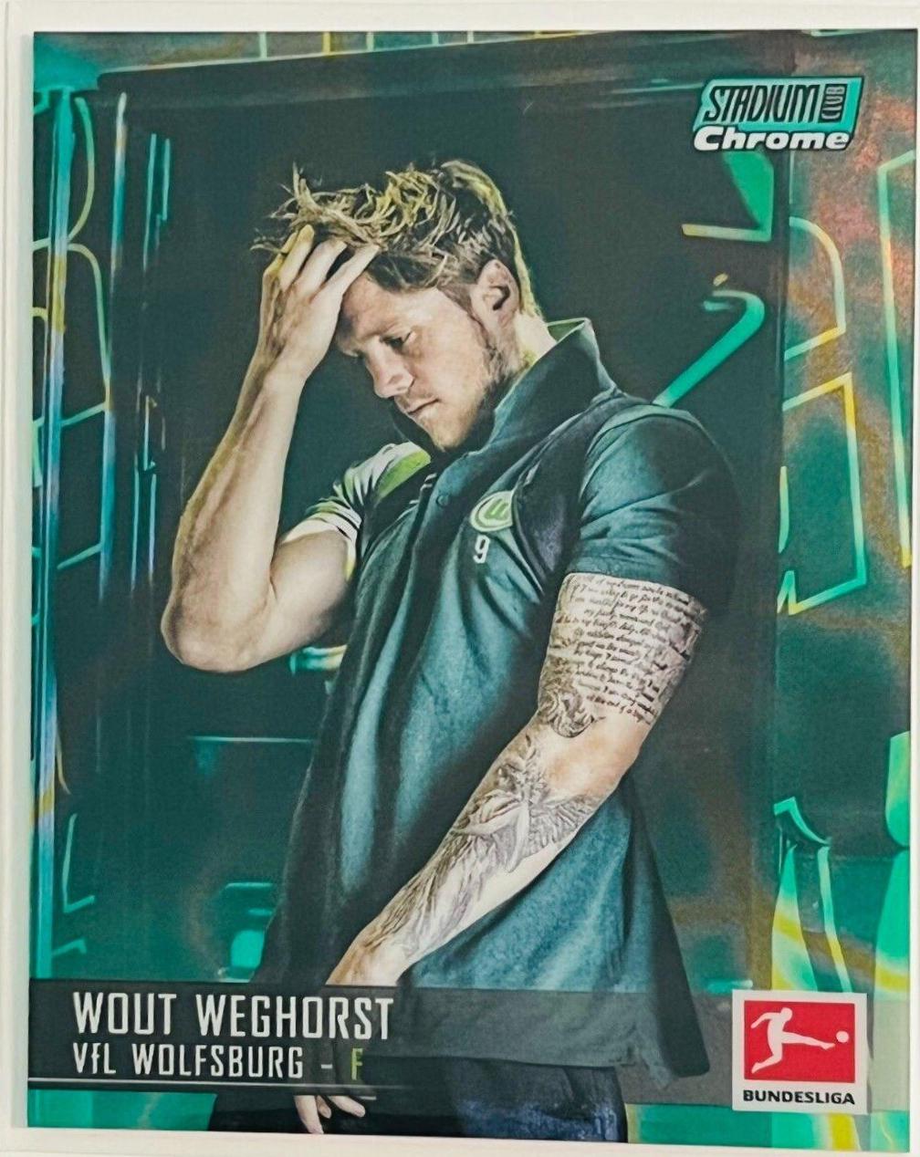 Wout Weghorst [Green Yellow Refractor] #97