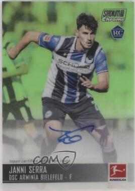 Janni Serra [Neon Green Refractor] #CAC-JS