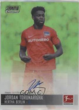 Jordan Torunarigha [Neon Green Refractor] #CAC-JT