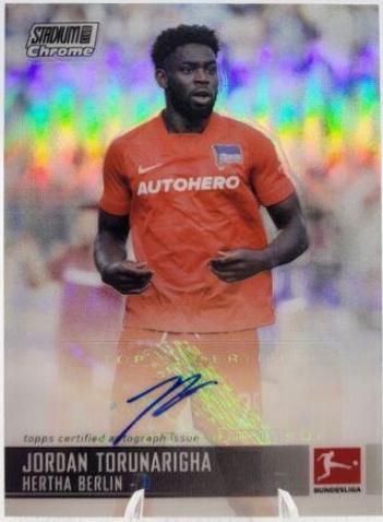 Jordan Torunarigha [Red Wave Refractor] #CAC-JT
