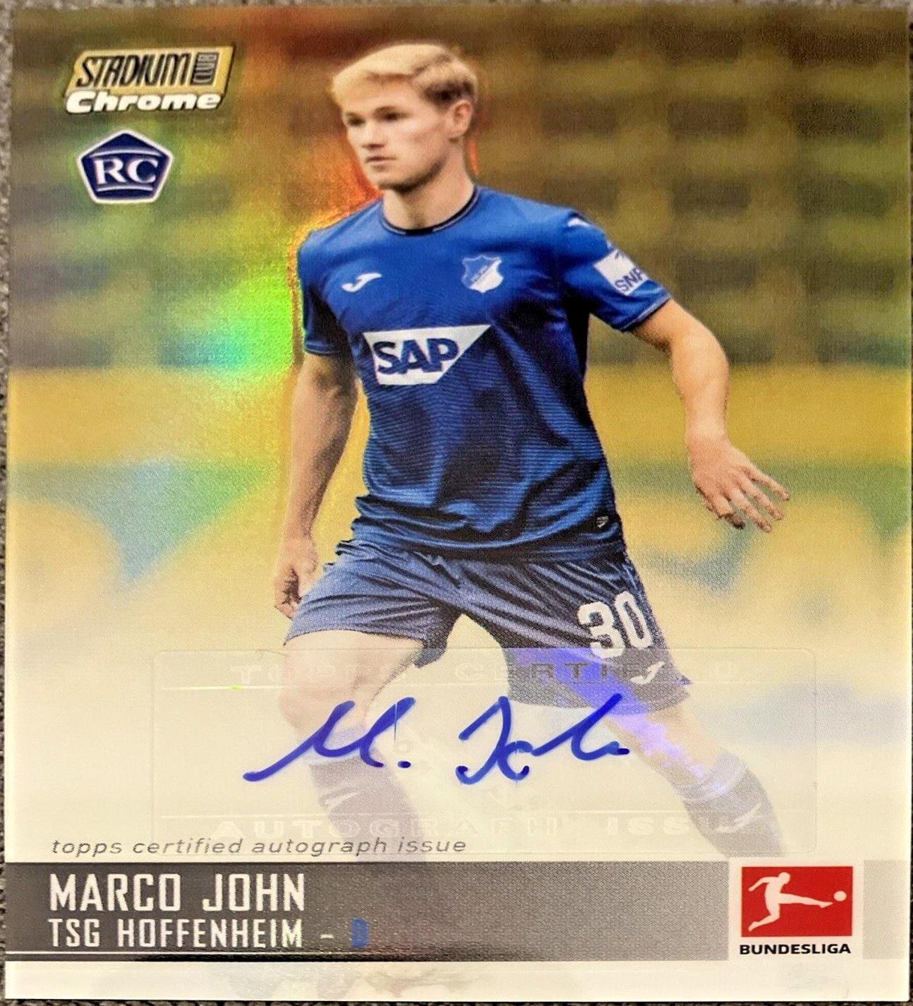Marco John [Gold Prism Refractor] #CAC-MJ