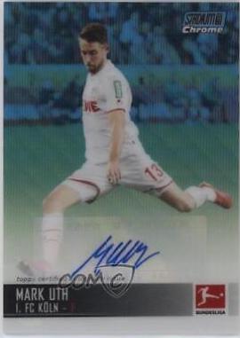Mark Uth [Blue Wave Refractor] #CAC-MU