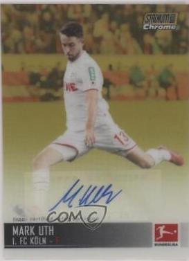 Mark Uth [Gold Prism Refractor] #CAC-MU