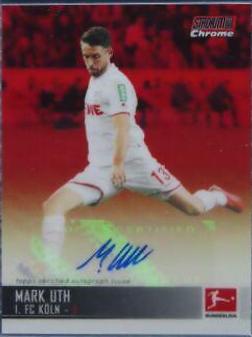 Mark Uth [Red Wave Refractor] #CAC-MU