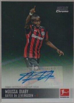 Moussa Diaby [Black Refractor] #CAC-MD