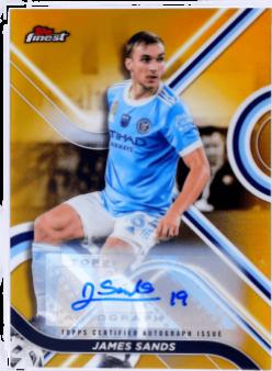 James Sands [Autograph Gold] #35