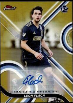 Leon Flach [Autograph Gold] #88