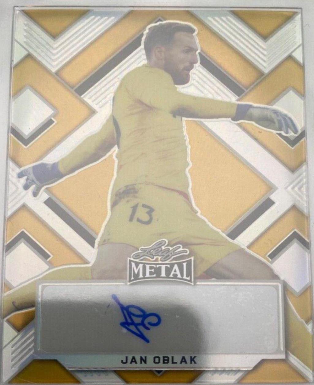 Jan Oblak [Prismatic Gold] #BA-JO1