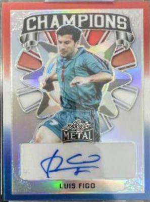 Luis Figo [Prismatic Red White Blue] #BA-LF1