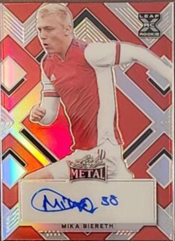 Mika Biereth [Prismatic Red] #BA-MB1
