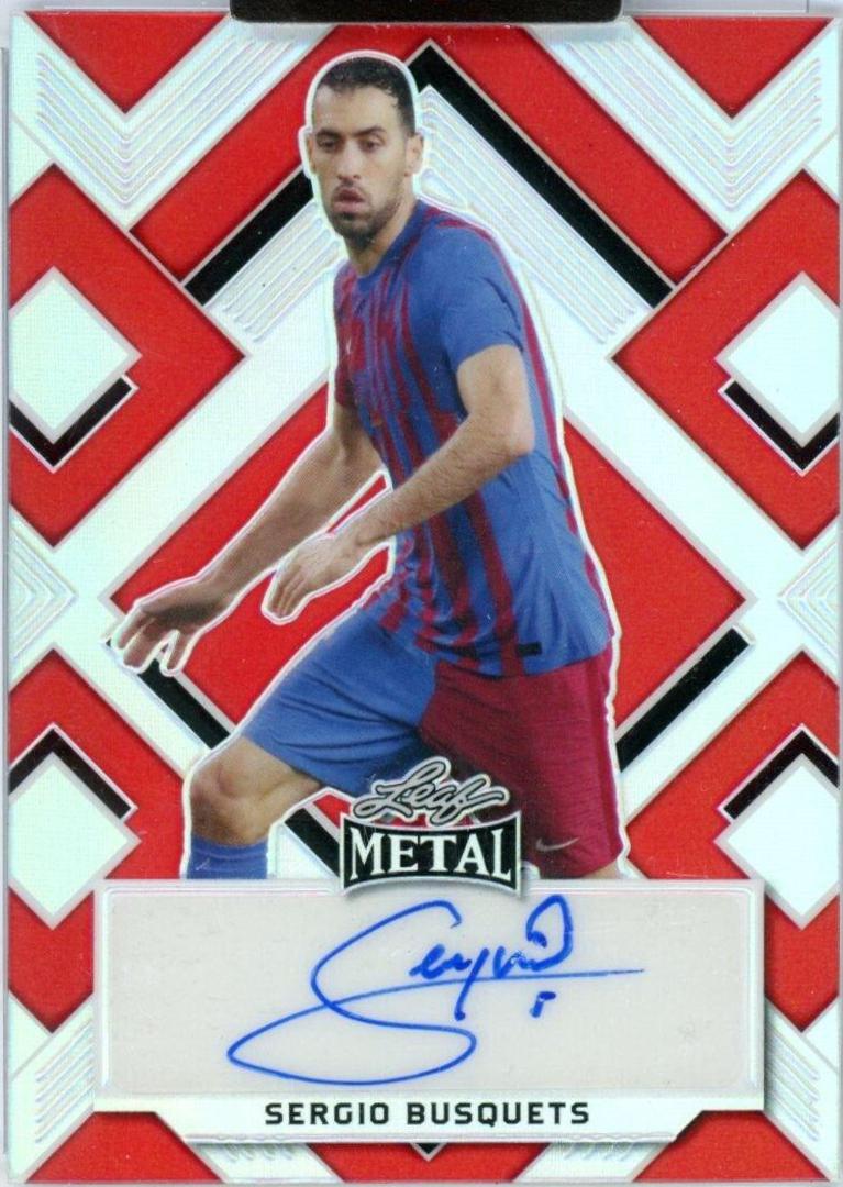 Sergio Busquets [Prismatic Red] #BA-SB2