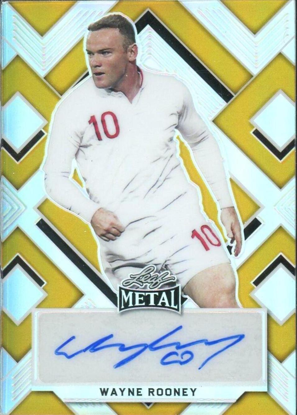 Wayne Rooney [Prismatic Gold] #BA-WR1