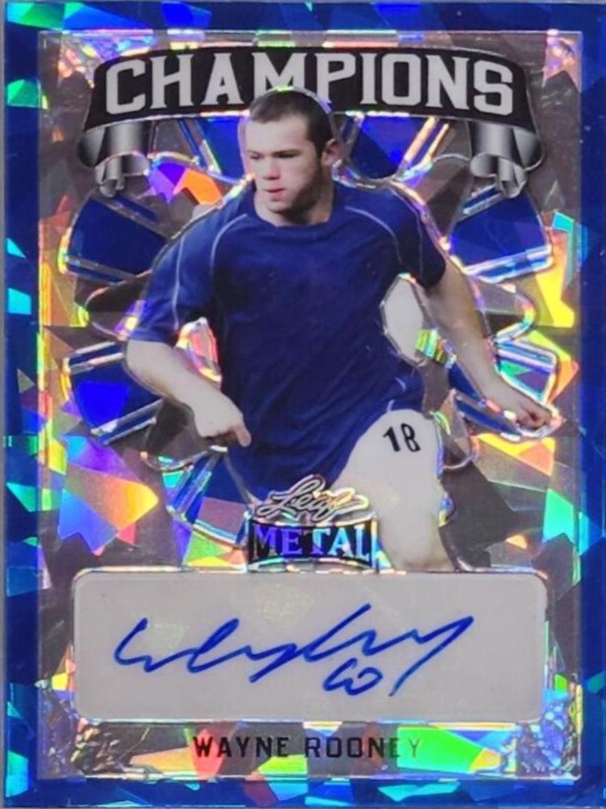 Wayne Rooney [Blue Crystal] #C-WR1