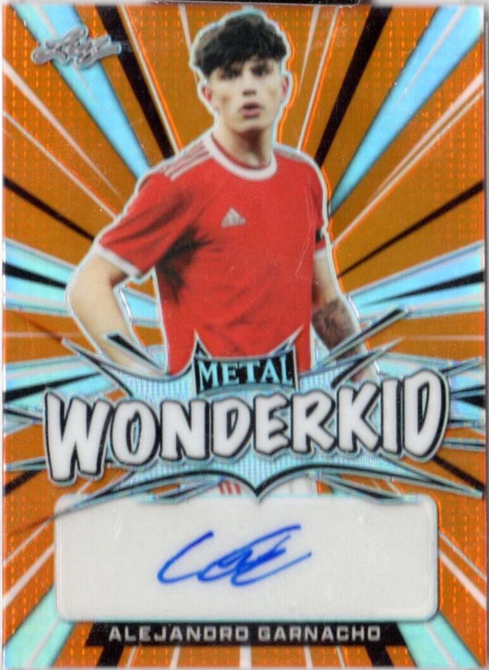 Alejandro Garnacho [Orange Crystal] #WK-AG1