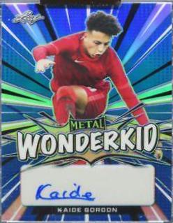 Kaide Gordon [Prismatic Blue] #WK-KG1