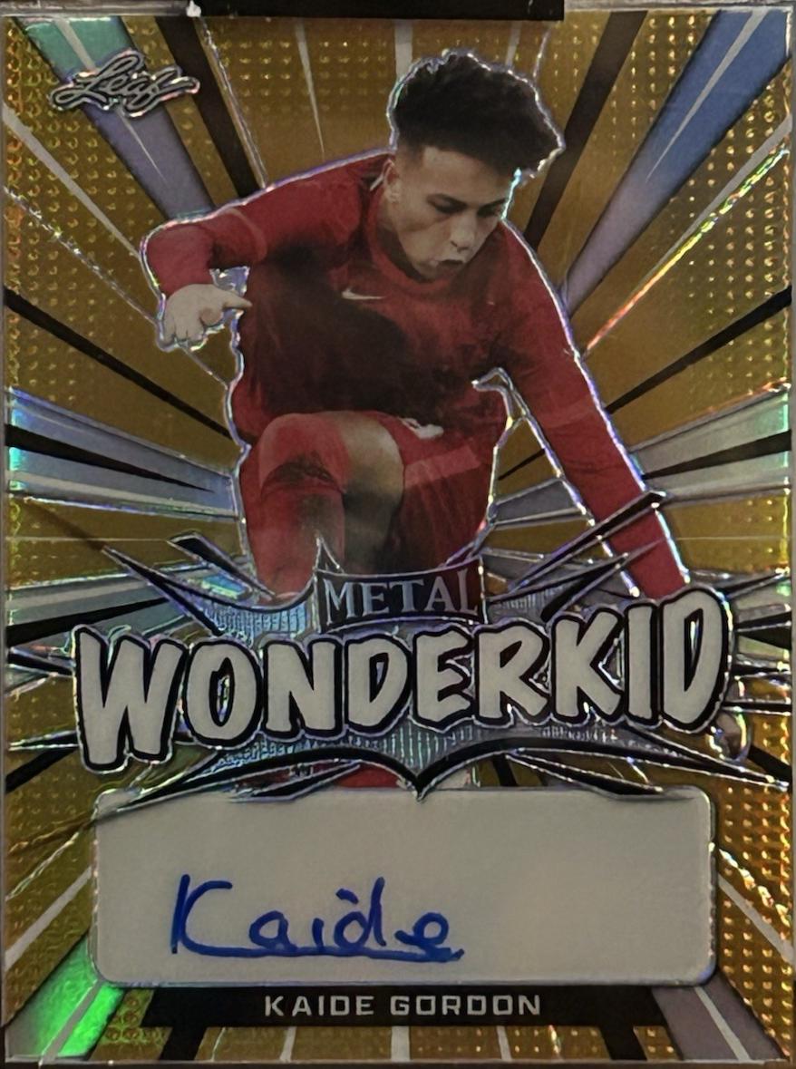 Kaide Gordon [Prismatic Gold] #WK-KG1