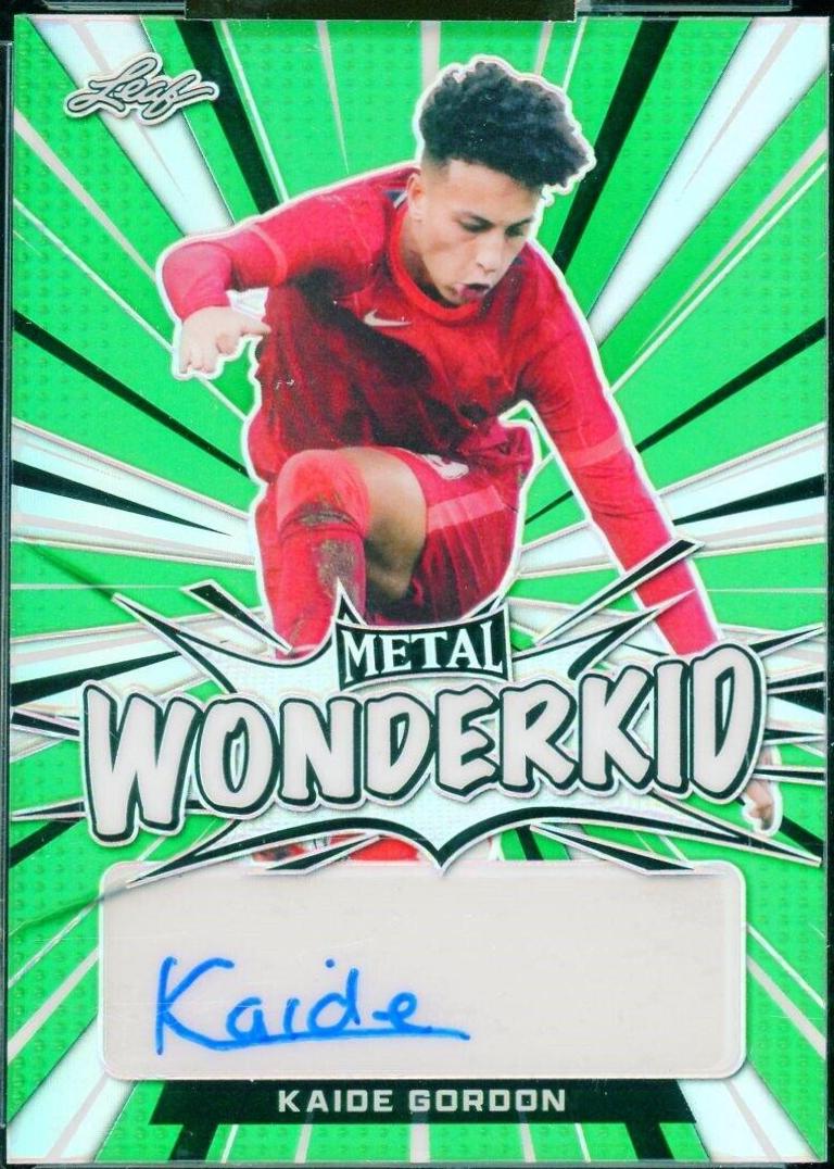Kaide Gordon [Prismatic Green] #WK-KG1