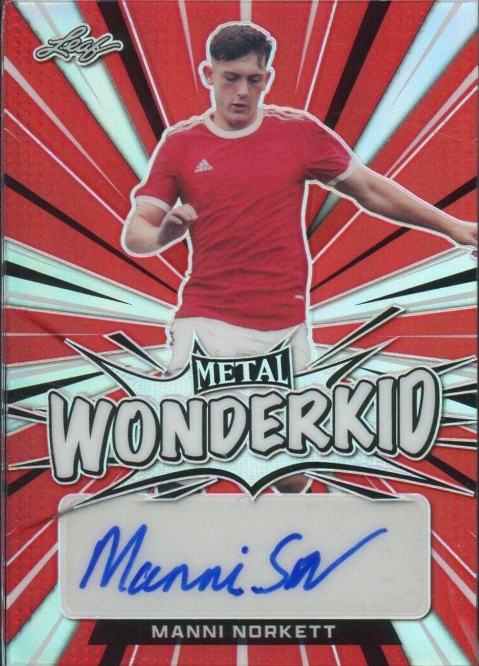 Manni Norkett [Prismatic Red] #WK-MN1