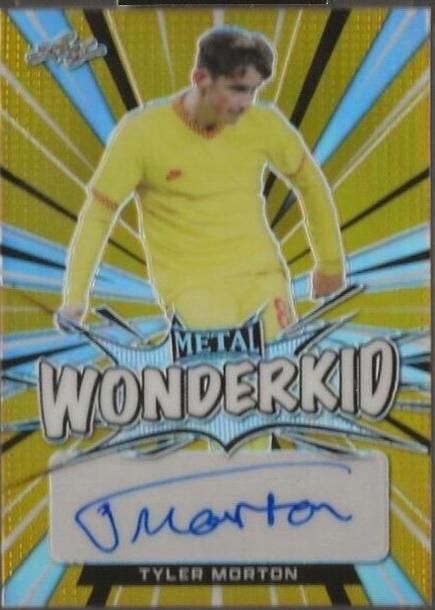 Tyler Morton [Prismatic Gold] #WK-TM1
