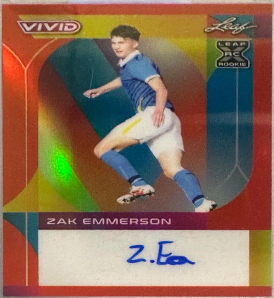 Zak Emmerson [Red] #BA-ZE1