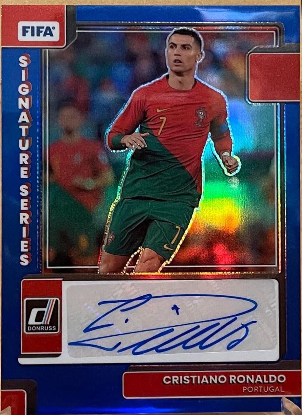 Cristiano Ronaldo [Blue] #SS-CR7