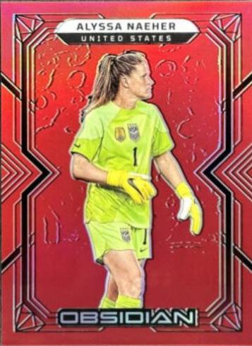 Alyssa Naeher [Red Flood] #122