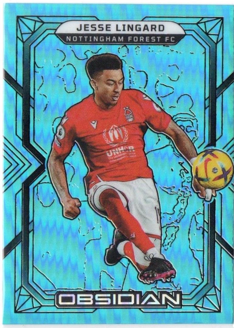 Jesse Lingard [Neon Blue Flood] #83