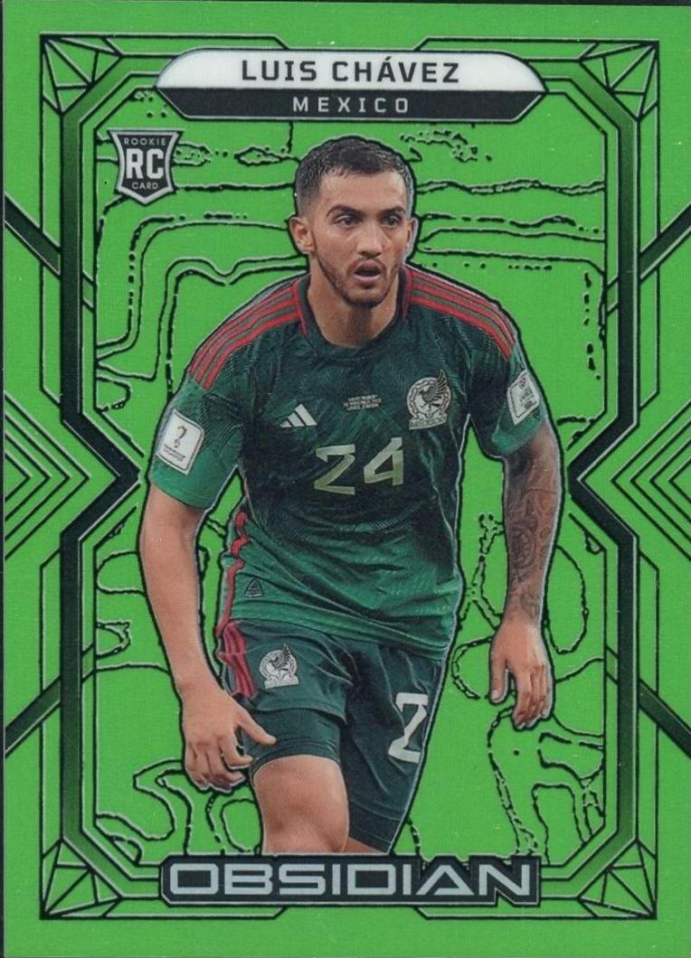 Luis Chavez [Neon Green Flood] #161