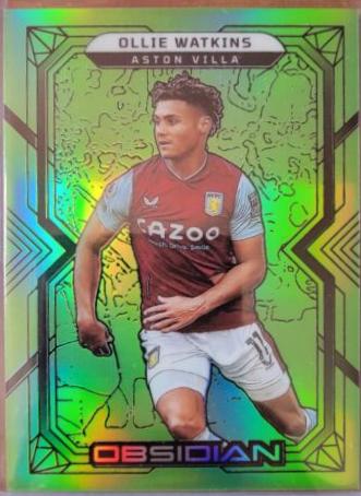 Ollie Watkins [Neon Green Flood] #17