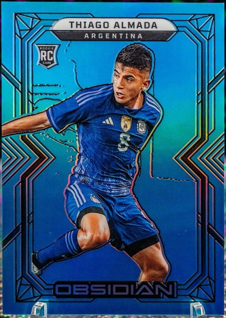 Thiago Almada [Neon Blue Flood] #115