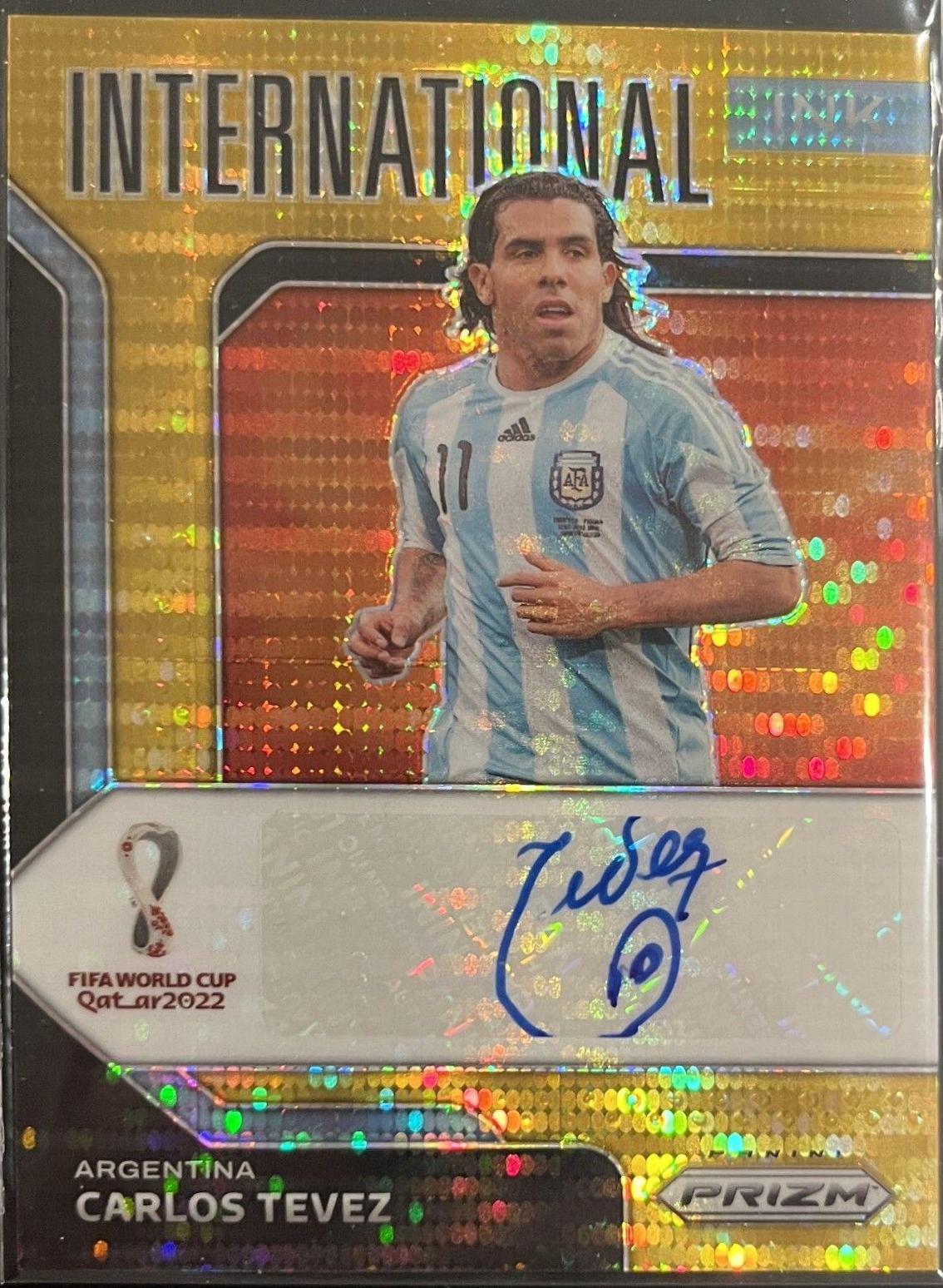 Carlos Tevez [Gold Prizm]