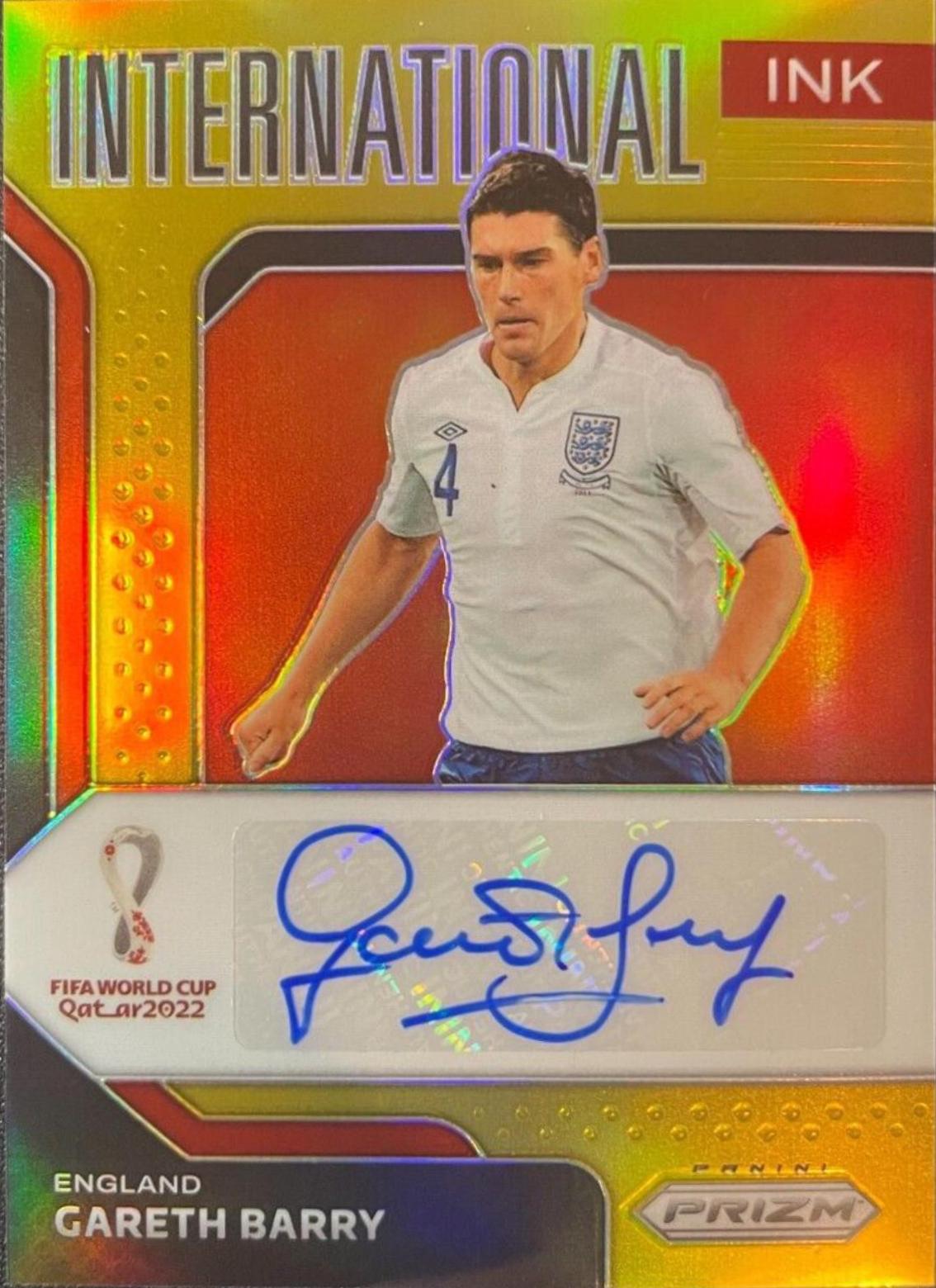 Gareth Barry [Gold Prizm]