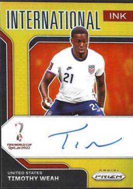 Timothy Weah [Gold Prizm]