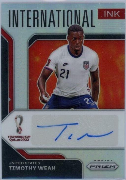 Timothy Weah [Silver Prizm]