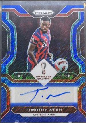 Timothy Weah [Blue Shimmer] #S-TW