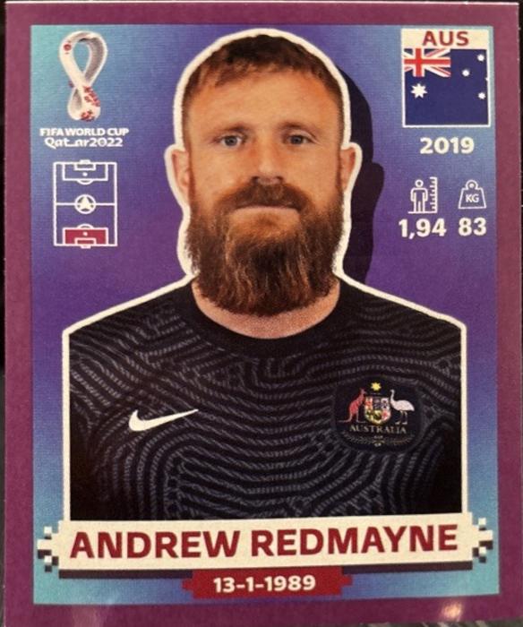 Andrew Redmayne [Purple] #AUS4