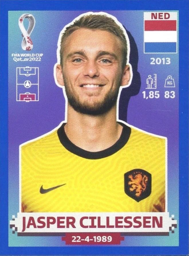 Jasper Cillessen [Blue] #NED4