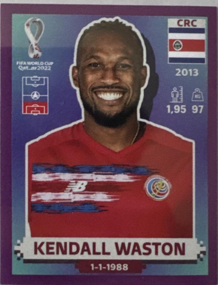 Kendall Waston [Purple] #CRC11