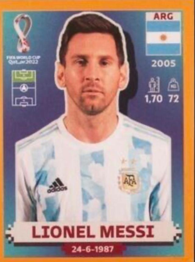 Lionel Messi [Gold] #ARG20
