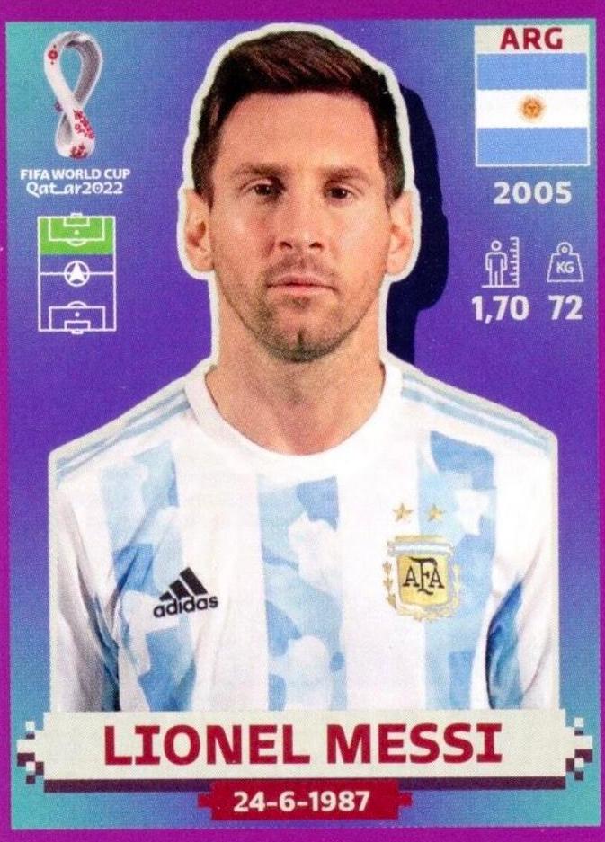 Lionel Messi [Purple] #ARG20