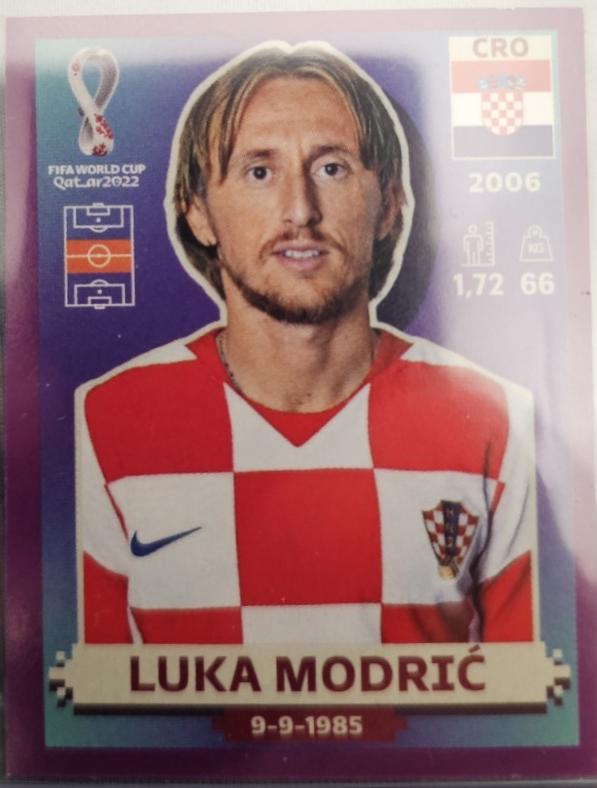 Luka Modric [Purple] #CRO13