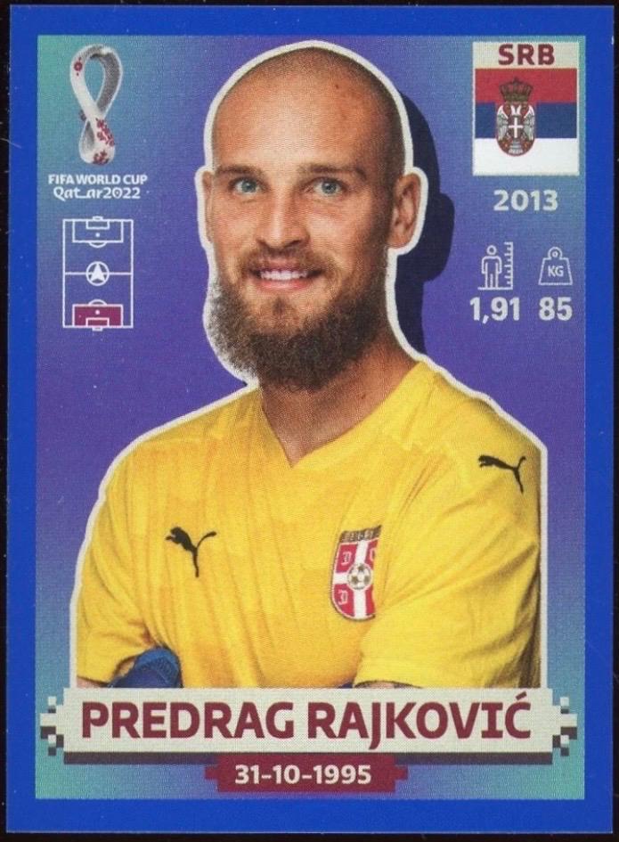 Predrag Rajkovic [Blue] #SRB3