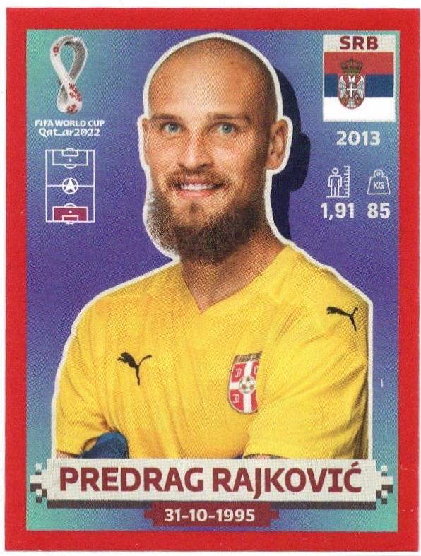 Predrag Rajkovic [Red] #SRB3