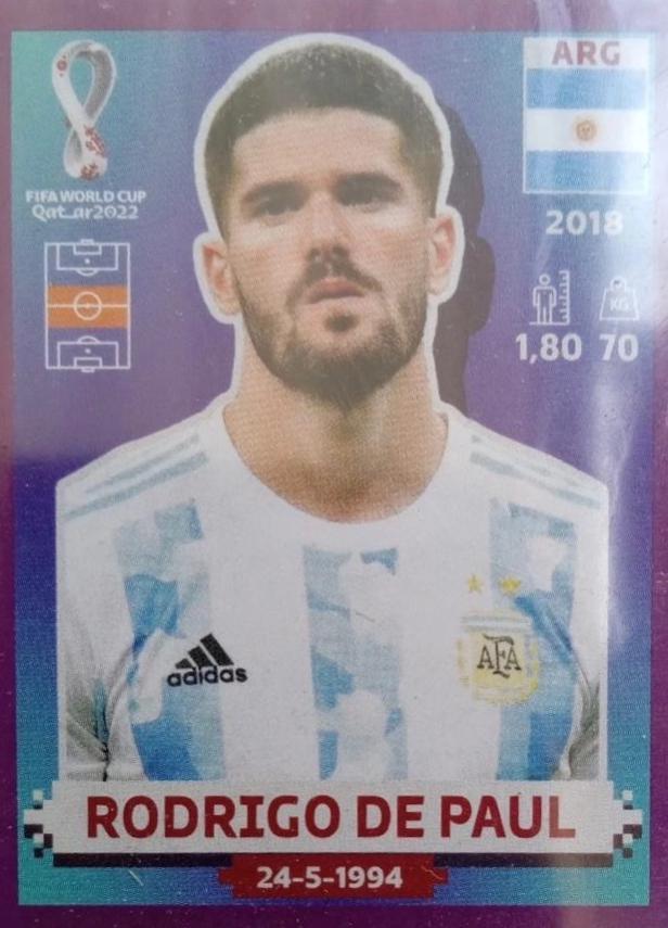 Rodrigo De Paul [Purple] #ARG10