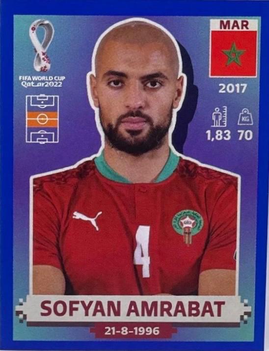 Sofyan Amrabat [Blue] #MAR11