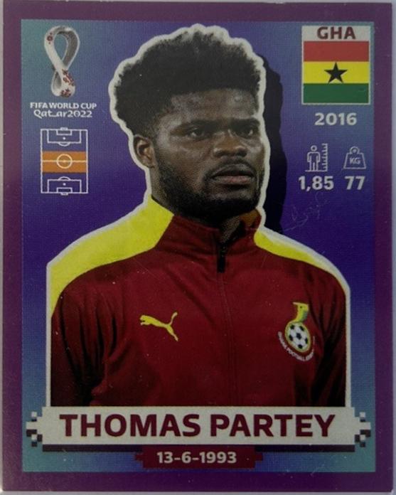 Thomas Partey [Purple] #GHA14
