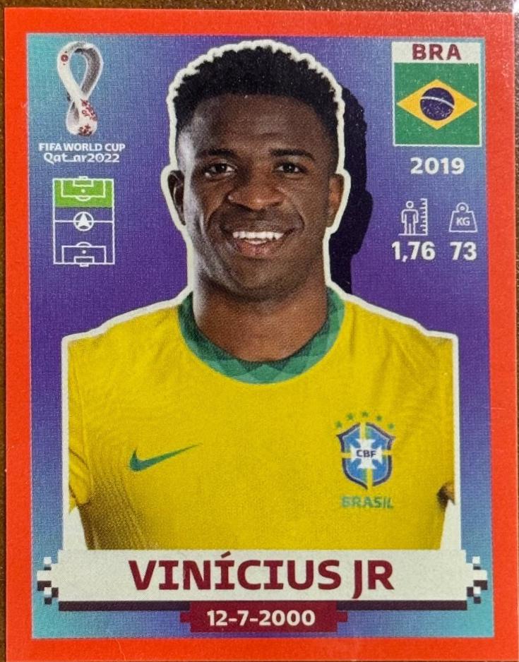 Vinicius Jr [Red] #BRA20
