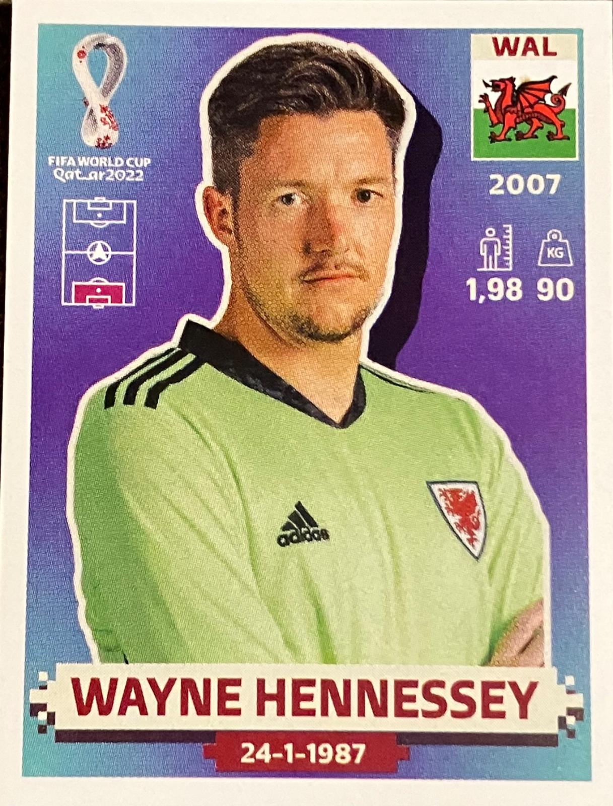 Wayne Hennessey #WAL4
